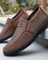 Chingiz - Atmungsaktiver Rutschfester Schuh Aus Mesh in Braun