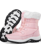Damen Outdoor-Stiefel mit funktionellem Thermofutter - Cigala in Rosa