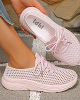 Dilrukshi - Sport Schuhe Aus Atmungsaktivem Mesh in Rosa