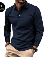 Janik - Das elegante und moderne Hemd für Männer in Blau
