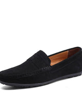 Lucas - Loafer mit Mokassinnaht in Schwarz