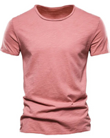 Jonatan - Klassisches T-Hemd in Rosa