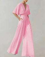 Yoko - Eleganter und trendiger Jumpsuit in Rosa