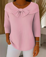 Anina - Ein modischer Damenpullover in Rosa