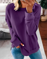 Annalee – Bequemer Pullover in Lila