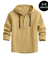 ANGELI | Luxus-Kapuzenshirt in Khaki