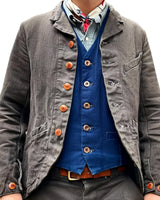 Rick - Lässige Mehrtaschenjacke in Grau