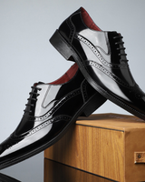 Winston Heritage Brogues in Schwarz