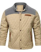 Malek -  Colorblock-Jacke | Setze ein Statement in Beige