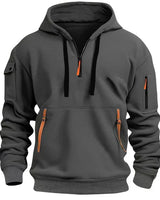 Nils | Stylischer Hoodie in Dunkelgrau