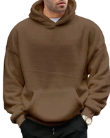 LYON – Der flauschige Unisex-Hoodie für den Herbst in Braun