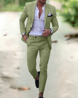 Danilo™ - Eleganter Herren Anzug (Sakko+Hose) in Grün