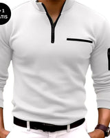 ALEXANDER – Der Premium-Herrenpullover 2025 in Weiß