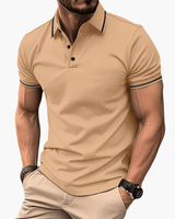 Kian - Modernes Poloshirt in Gelb