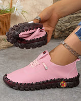 Hilga – Turnschuh Mit Schnürung Und Flexibler Sohle in Rosa
