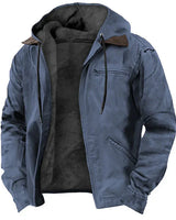 Wilhelm™ - Elegante Jacke für den Herbst und Winter. in Blau
