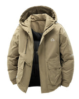 Steppjacke für Herren im funktionellen Stil - Jarvik in Grün