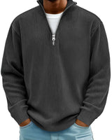Mazur | Stilvoller, lässiger Pullover in schwarz