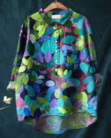 Sarah | Blumenmuster Peasant Bluse in Blumenmuster 7