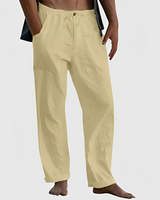 Jovan - Bequeme Sommerhose für Herren mit Kordelzug in Khaki