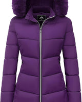 Emmas | Winterjacke mit Kapuze in Lila