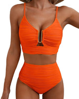 LIVIA | Der Bikini, der dich endlich loslässt in Orange