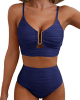 LIVIA | Der Bikini, der dich endlich loslässt in Marineblau