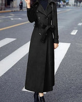 Stylische Woll-Damenjacke - Elora in Schwarz