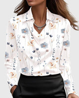 Sylvia | Luxuriöse Bluse in Weiß