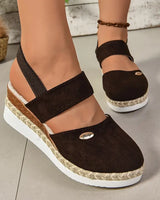 Brenda | Sandalen in Schwarz