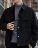 PHILIBERT – DIE CORDJACKE FÜR EINEN KLASSISCHEN, URBANEN STIL in Schwarz