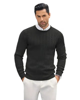 Theo – Casual Pullover für Herren in Schwarz