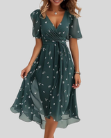 Naomie – Elegantes Sommerkleid für Frauen in Grün