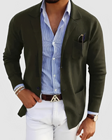 Toby - Klassischer Blazer mit Knöpfen in Grün