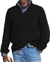 Charlton - Gemütlicher Pullover in Schwarz