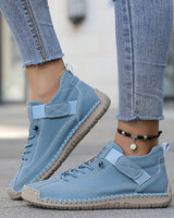 Claudia | Damen Orthopädische Lässige Komfort Sneaker in Mineralblau