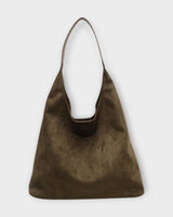 Minimalistische Schultertasche Damen in Grün