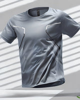 Dane - Bequemes T-Shirt in Grau