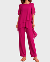 Aurora Palazzo-Set in Rosa