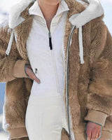 Clayton | Die bequemste Winter-Plüsch-Kapuzenjacke in Khaki