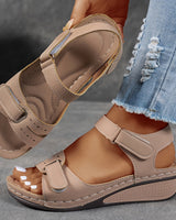 Madison | Bequeme orthopädische Sandale für Damen in Khaki