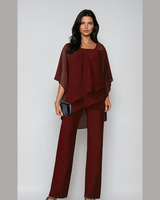 Arilia - Zweiteiliges Soft-Touch-Set in Rot