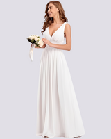 Maddie - Elegantes, ärmelloses Abendkleid für Damen in Weiß