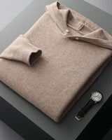 Morris - Kapuzen-Sweatshirt für Männer in Braun
