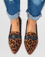 Amarisel - Hausschuh in Leopard