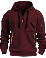 Stilvoller Hoodie 1+1 Gratis in Rot