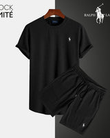 Thijs | Modernes Casual-Set für Herren (1+1 GRATIS) in Schwarz