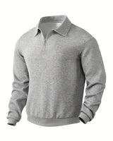 Maximilian – Moderner Pullover im Vintage-Stil in Grau