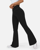 Stilvolle Bootcut-Jeans für Damen - Rosa in Schwarz