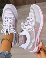 Danuta - Orthopädischer Atmungsaktiver Turnschuh in Rosa